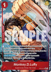 Monkey.D.Luffy - OP14-013 (Alternate Art) - The Azure Sea's Seven - OP14-013
