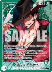 Dracule Mihawk - OP14-020 (Alternate Art) - The Azure Sea's Seven - OP14-020