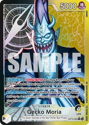 Gecko Moria - OP14-080 (Alternate Art) - The Azure Sea's Seven - OP14-080