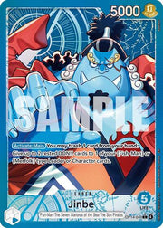 Jinbe - OP14-040 (Alternate Art) - The Azure Sea's Seven - OP14-040