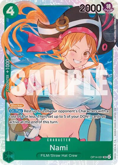 Nami - The Azure Sea's Seven - OP14-031