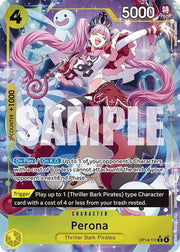 Perona - OP14-111 (Alternate Art) - The Azure Sea's Seven - OP14-111