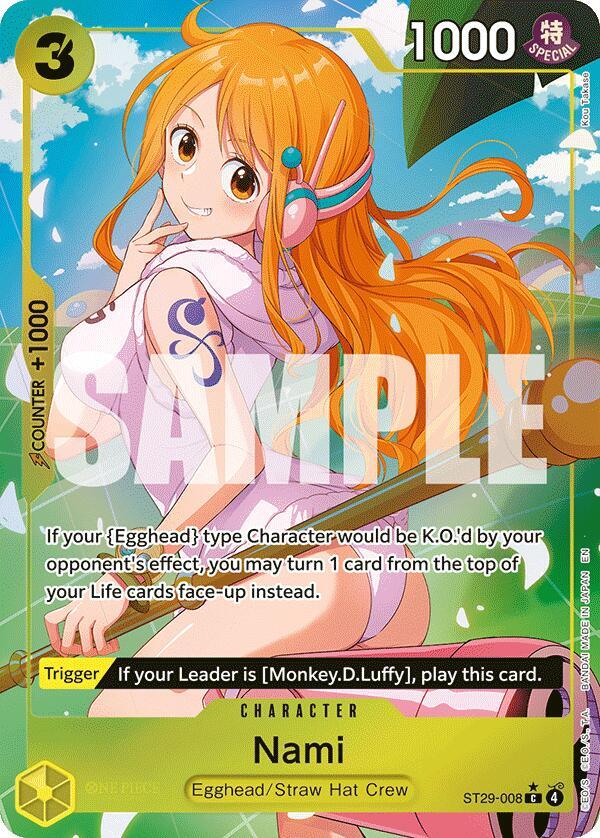 Nami (Full Art) - Starter Deck 29: Egghead - ST29-008