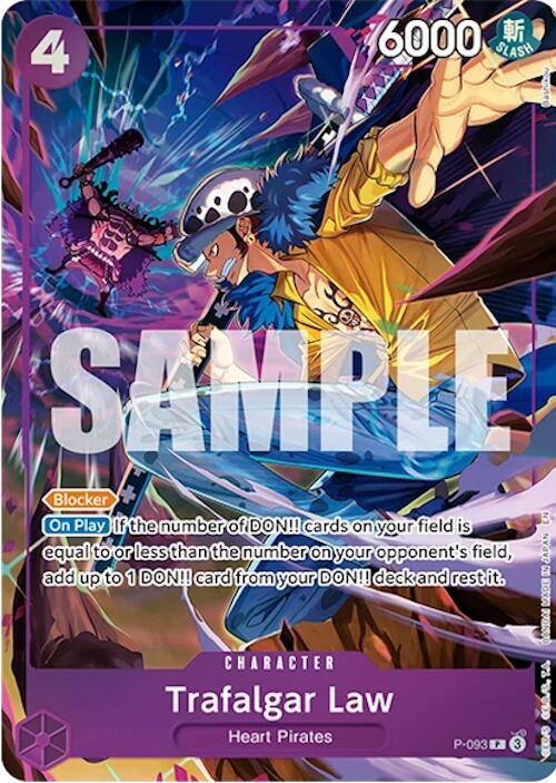 Trafalgar Law (Illustration Box Vol.6) - One Piece Promotion Cards - P-093