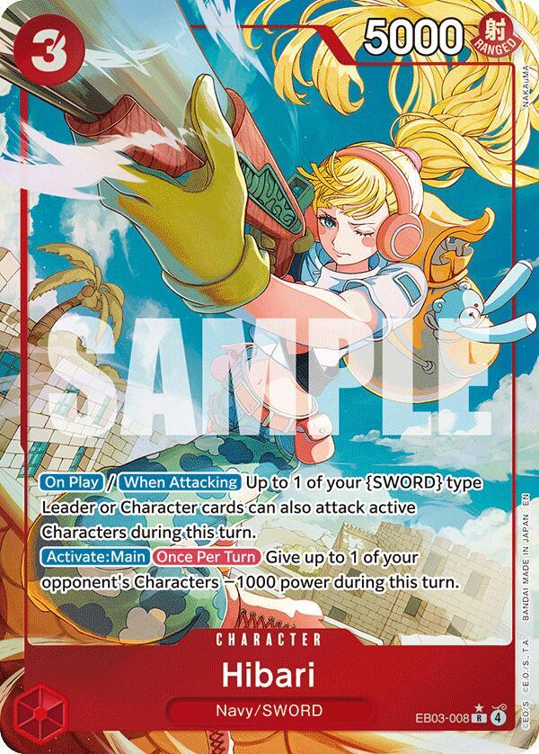 Hibari (Alternate Art) - Extra Booster: One Piece Heroines Edition - EB03-008