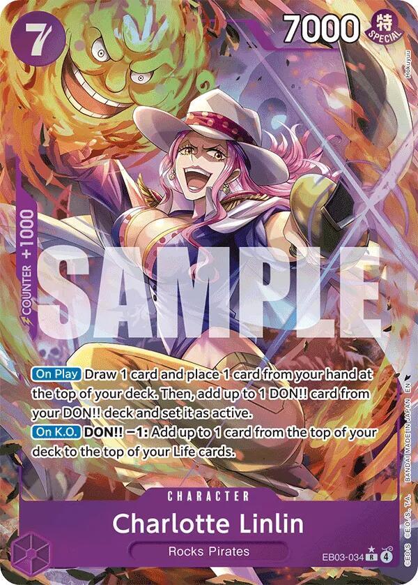 Charlotte Linlin (Alternate Art) - Extra Booster: One Piece Heroines Edition - EB03-034