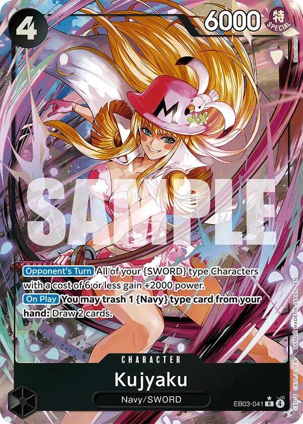 Kujyaku (Alternate Art) - Extra Booster: One Piece Heroines Edition - EB03-041