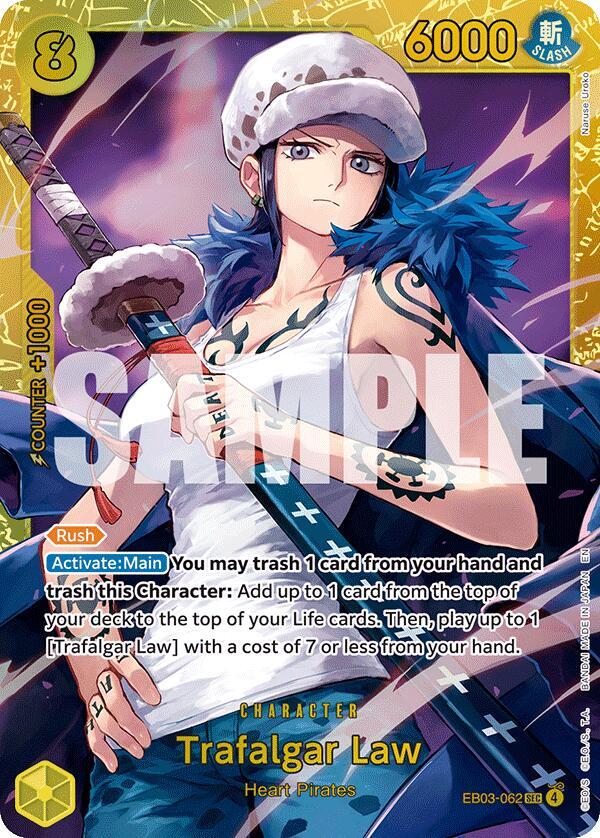 Trafalgar Law - Extra Booster: One Piece Heroines Edition - EB03-062