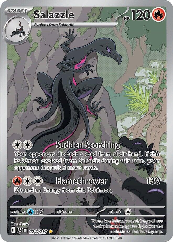 Salazzle - 224/217 - ME: Ascended Heroes - 224/217