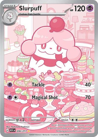 Slurpuff - 236/217 - ME: Ascended Heroes - 236/217