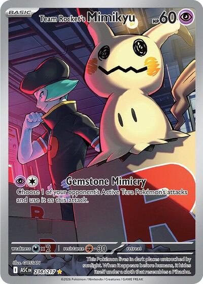 Team Rocket's Mimikyu - 238/217 - ME: Ascended Heroes - 238/217