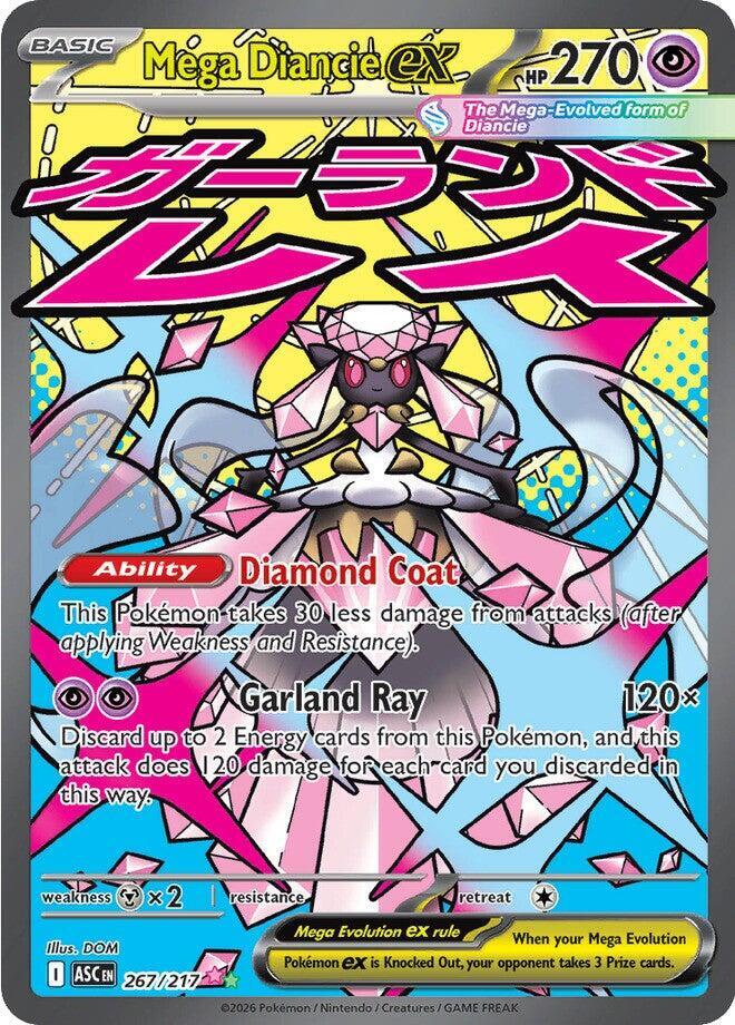 Mega Diancie ex - 267/217 - ME: Ascended Heroes - 267/217