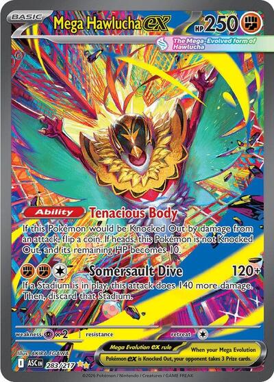 Mega Hawlucha ex - 283/217 - ME: Ascended Heroes - 283/217