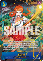 Nami (Japanese Version 3rd Anniversary Set) - One Piece Promotion Cards - OP11-054