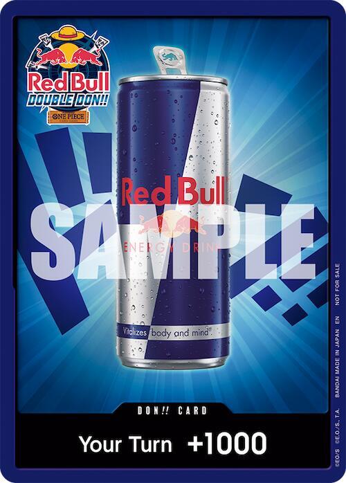 DON!! Card (Red Bull Don!!) - One Piece Promotion Cards -