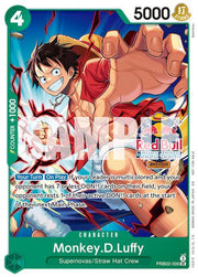 Monkey.D.Luffy (Red Bull Double Don!!) - One Piece Promotion Cards - PRB02-005