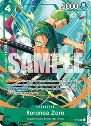 Roronoa Zoro (114) - One Piece Promotion Cards - P-114