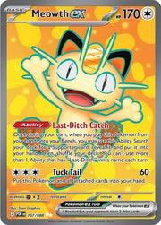 Meowth ex - 107/088 - ME03: Perfect Order - 107/088
