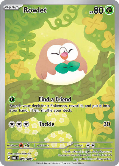 Rowlet - 090/088 - ME03: Perfect Order - 090/088