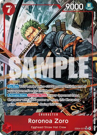 Roronoa Zoro (EB04-007) (Alternate Art) - Adventure on Kami's Island - EB04-007