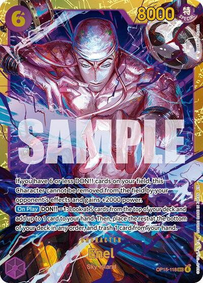 Enel (OP15-118) - Adventure on Kami's Island - OP15-118