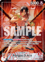 Portgas.D.Ace (001) (Alternate Art) - The Time of Battle - OP16-001