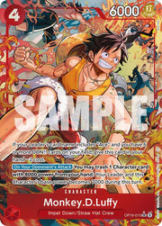 Monkey.D.Luffy (Alternate Art) - The Time of Battle - OP16-015