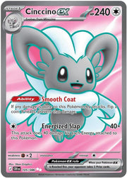 Cinccino ex - 105/086 - ME04: Chaos Rising - 105/086