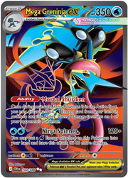 Mega Greninja ex - 100/086 - ME04: Chaos Rising - 100/086