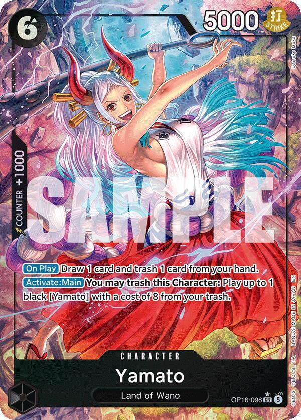 Yamato (098) (Alternate Art) - The Time of Battle - OP16-098