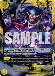 Marshall.D.Teach (119) - The Time of Battle - OP16-119