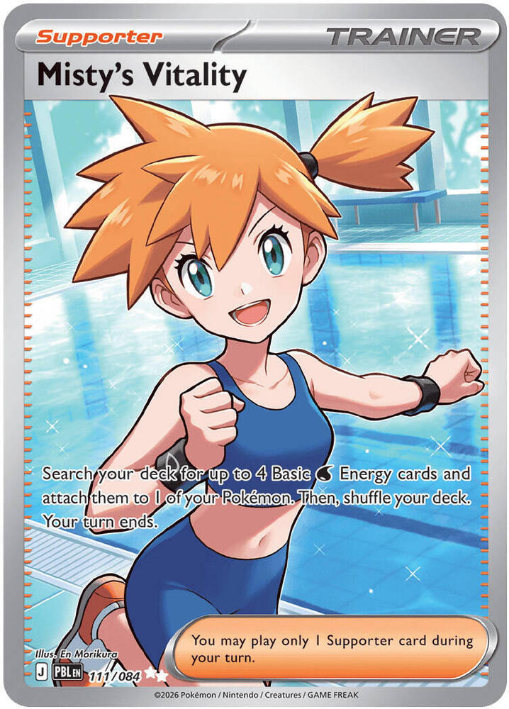 Misty's Vitality - 111/084 - ME05: Pitch Black - 111/084