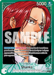Shanks (020) (Alternate Art) - The World's Strongest Warriors - OP17-020