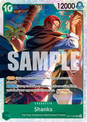 Shanks (022) - The World's Strongest Warriors - OP17-022
