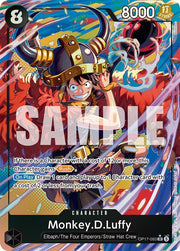 Monkey.D.Luffy (093) (Alternate Art) - The World's Strongest Warriors - OP17-093
