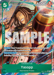 Yasopp (Alternate Art) - The World's Strongest Warriors - OP17-031