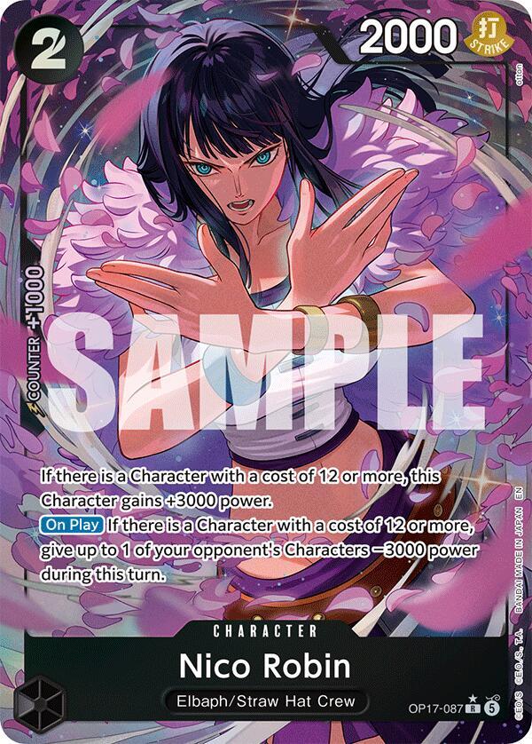 Nico Robin (Alternate Art) - The World's Strongest Warriors - OP17-087