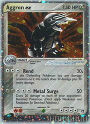 Aggron ex - Sandstorm - 95/100