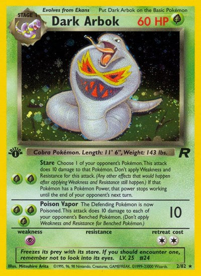 Dark Arbok (2) - Team Rocket - 02/82