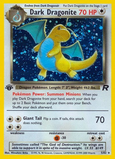 Dark Dragonite (5) - Team Rocket - 05/82