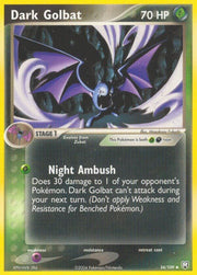 Dark Golbat - Team Rocket Returns - 34/109