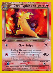 Dark Typhlosion - Neo Destiny - 010/105