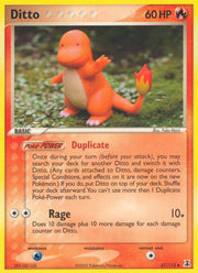 Ditto - 037/113 (Charmander) - EX Delta Species - 37/113