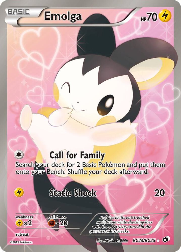 Emolga (Full Art) - Legendary Treasures: Radiant Collection - RC23/RC25