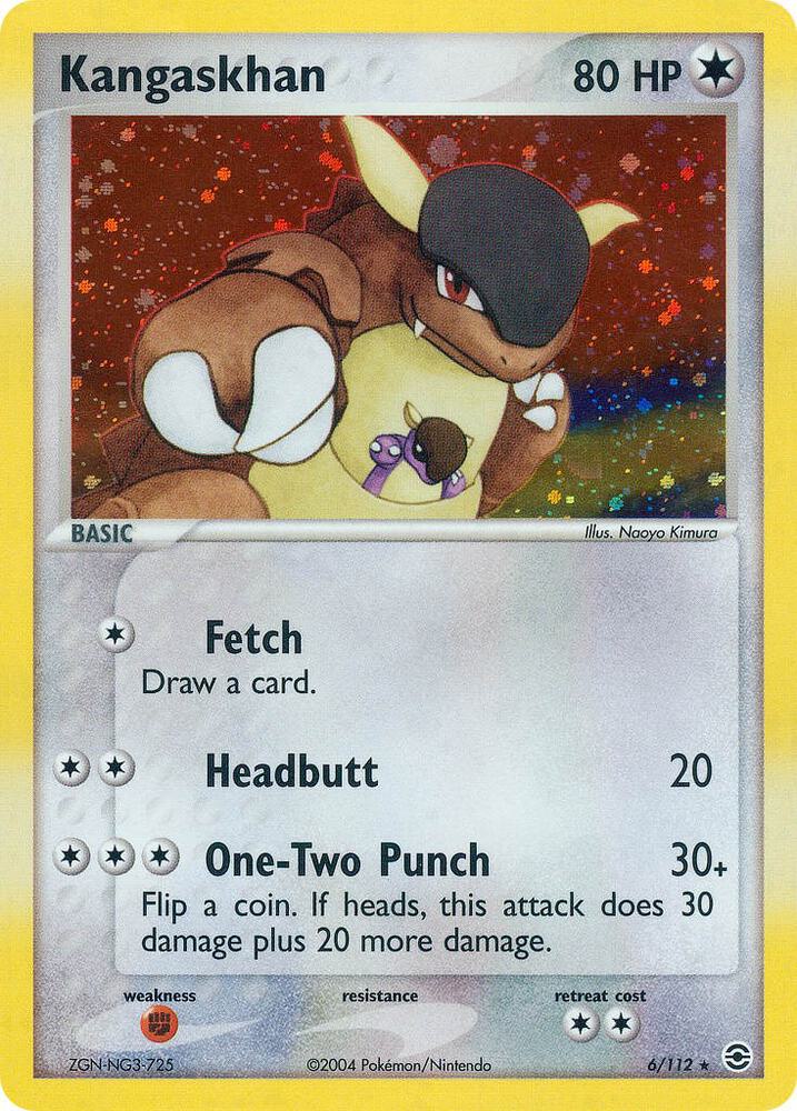 Kangaskhan - FireRed & LeafGreen - 6/112