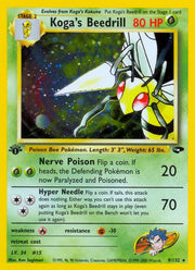 Koga's Beedrill - Gym Challenge - 009/132