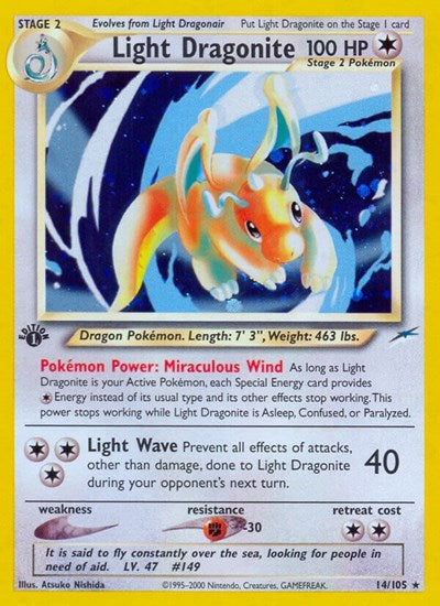 Light Dragonite - Neo Destiny - 014/105