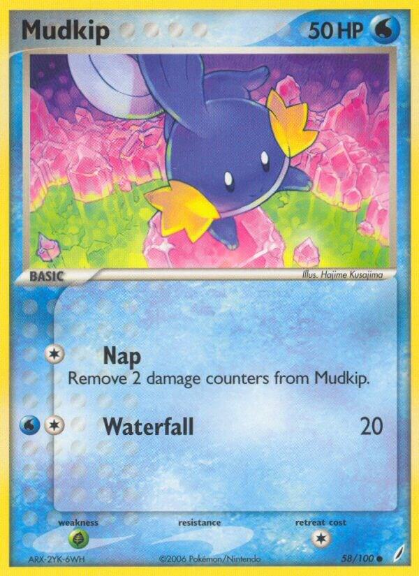 Mudkip - 058/100 - Crystal Guardians - 58/100