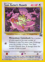 Team Rocket's Meowth - WoTC Promo - 18/53