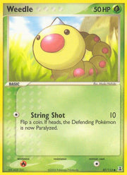 Weedle - EX Delta Species - 87/113